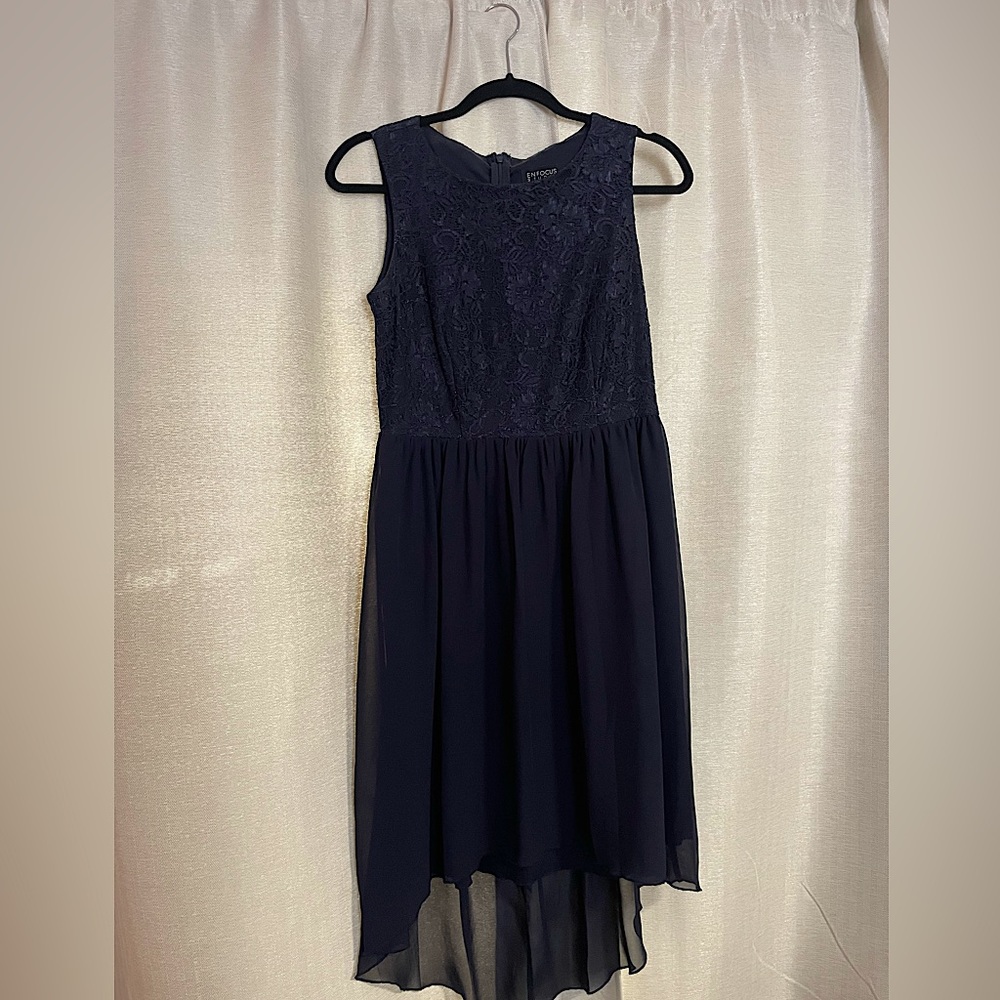 Enfocus Studio Navy Dress, size 6